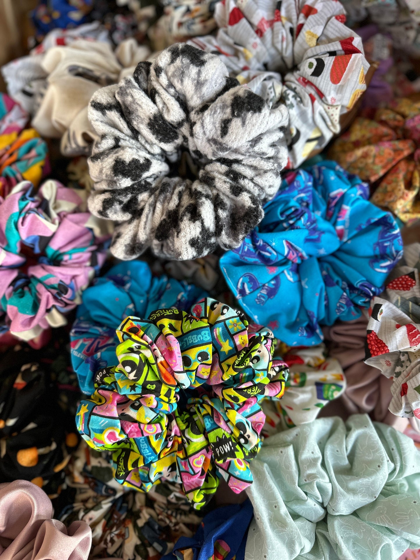 Mystery Bag of 5 Oversized Jumbo XL Scrunchies | Grab Bag | Bridal Gift | Bridesmaid Gift | Gifts for Her
