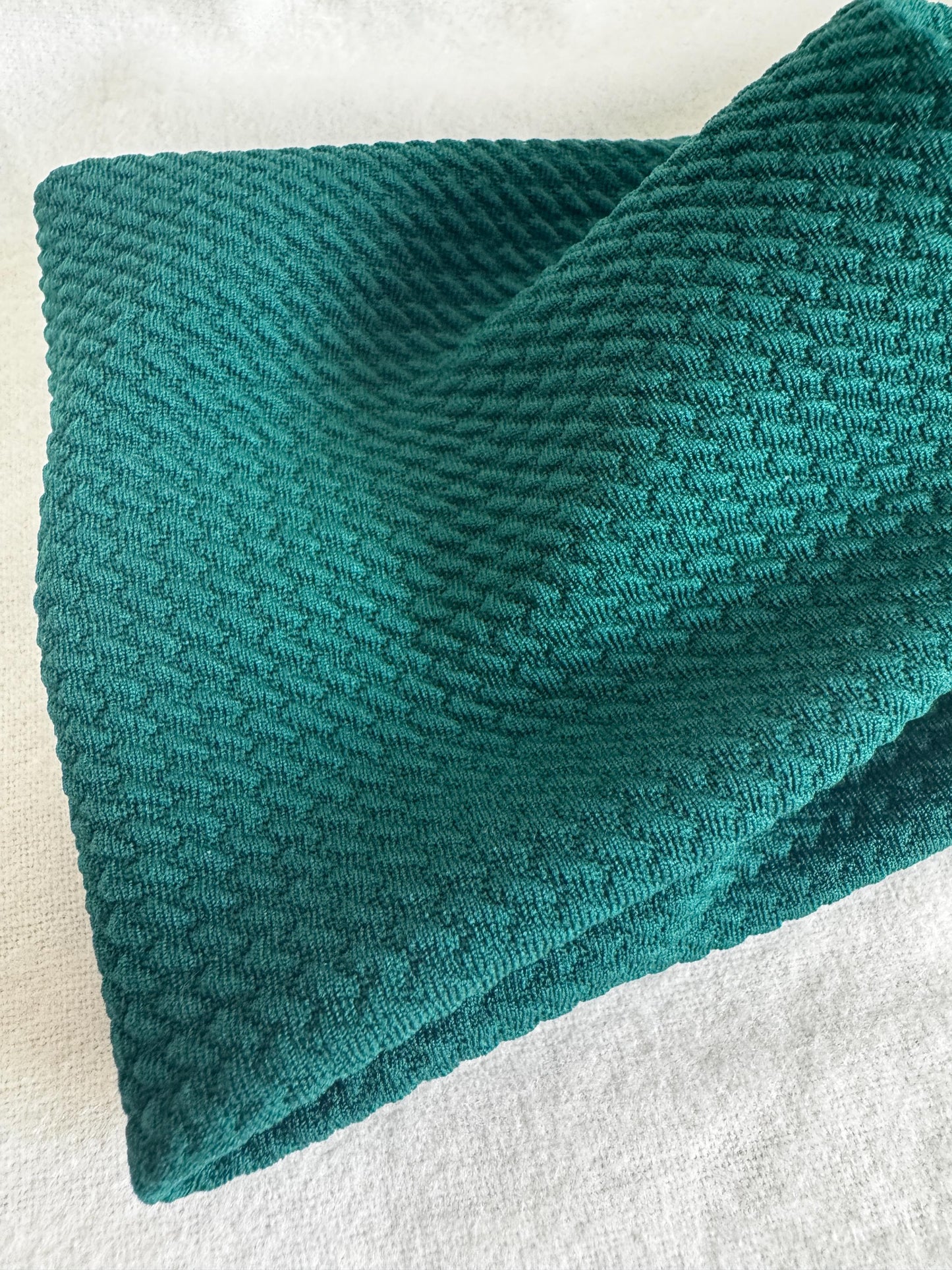 Forest Green Textured Twist Headband | Soft Headband | Hair Wrap | Headband for Women and Girls