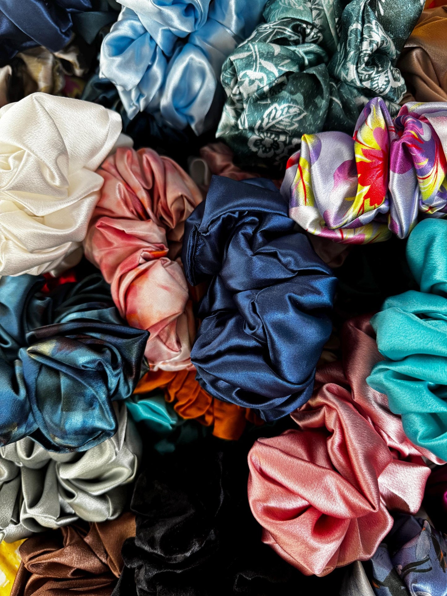 Mystery Bag of 5 Oversized Jumbo XL Scrunchies | Grab Bag | Bridal Gift | Bridesmaid Gift | Gifts for Her