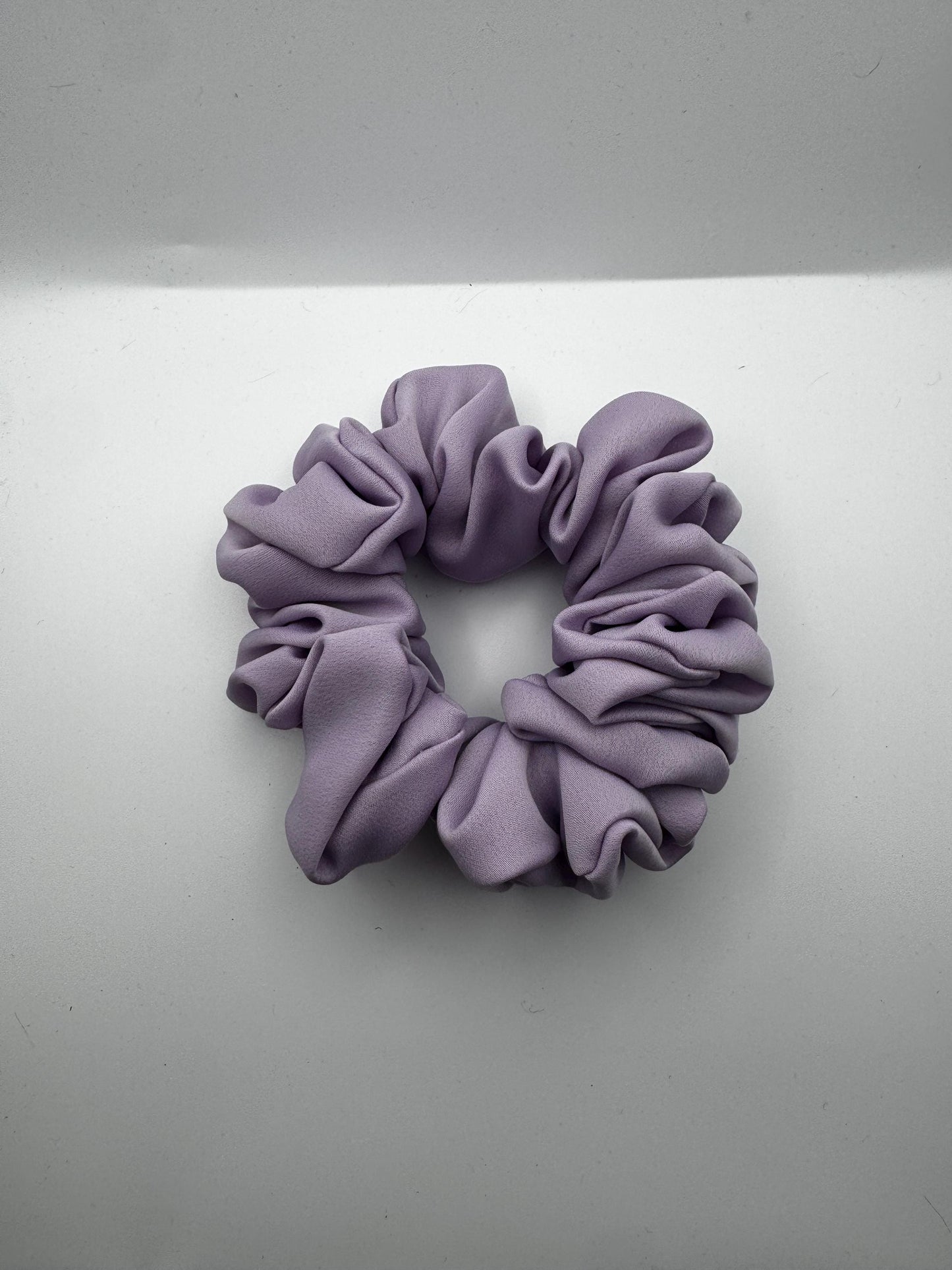 Soft Lavender Purple Rococo Coquette Regular Medium Size Satin Scrunchie | Bridal Gift | Bridesmaid Gift | Gifts for Her